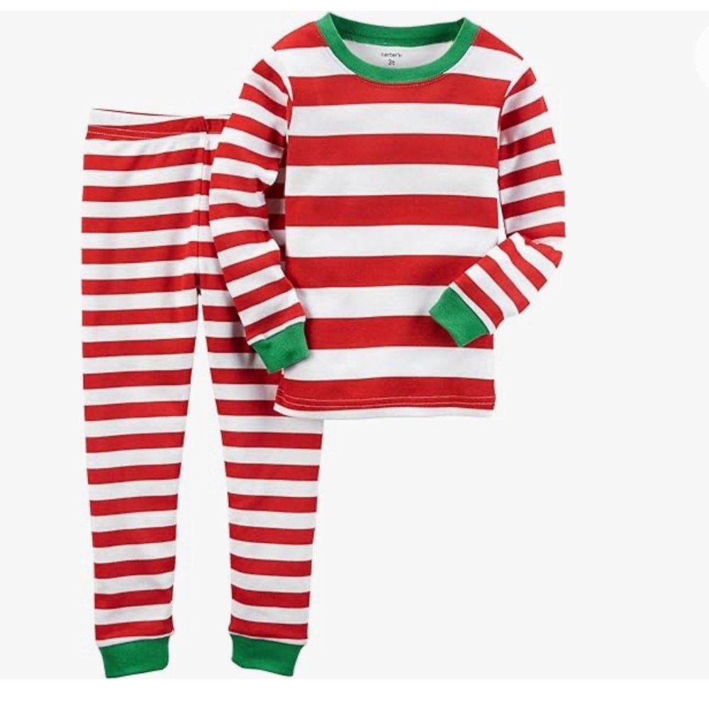 Carters Christmas 2-piece Snug Fit Cotton PJs